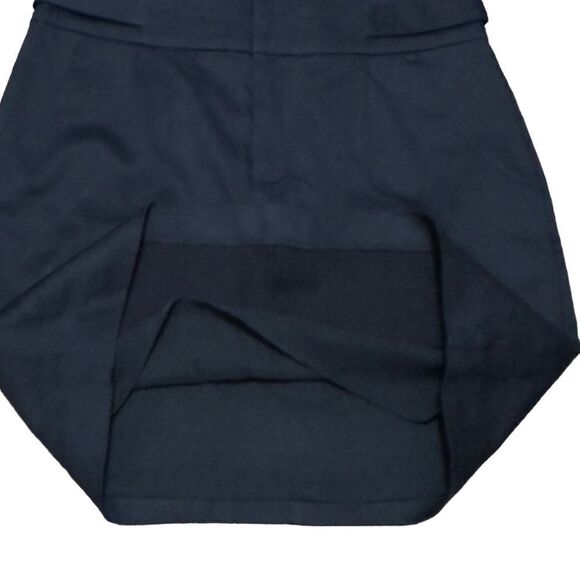 Banana Republic Factory Petite Black Front Zip Mini Skirt Size 2P - Picture 6 of 12